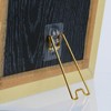Crapyt 4 PCS Picture Frame Stand Adhesive Easel Back for
