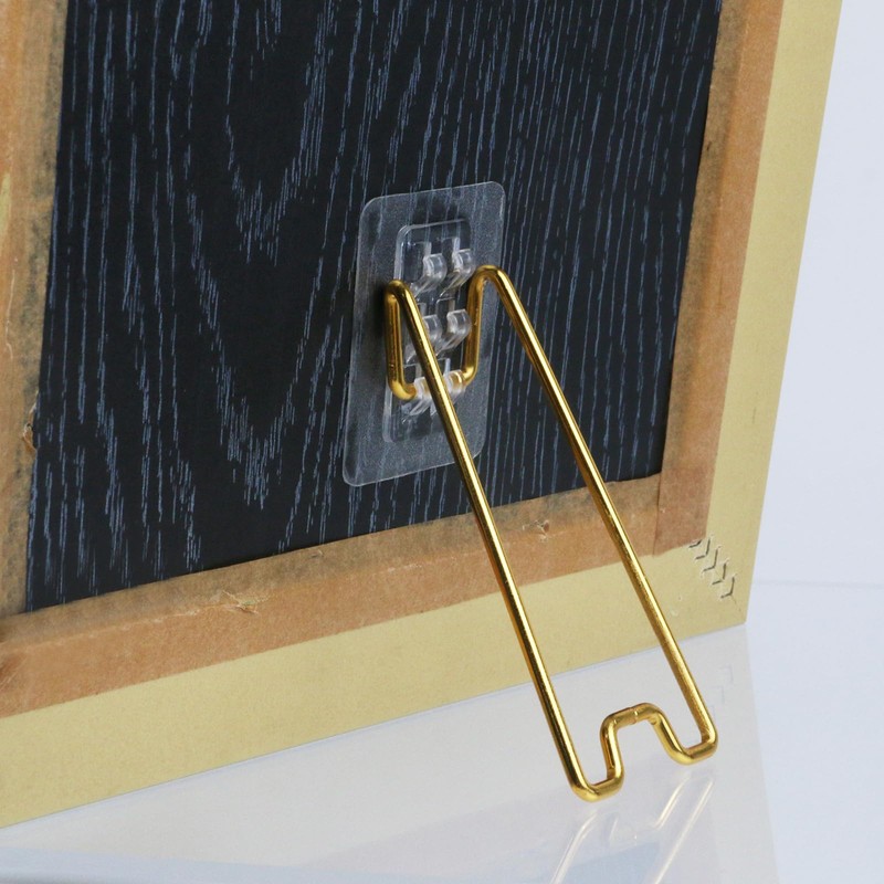 Crapyt 4 PCS Picture Frame Stand Adhesive Easel Back for