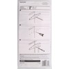 Hardware Essentials 851828 Heavy Duty Strap Hinges Stainless Steel 6"