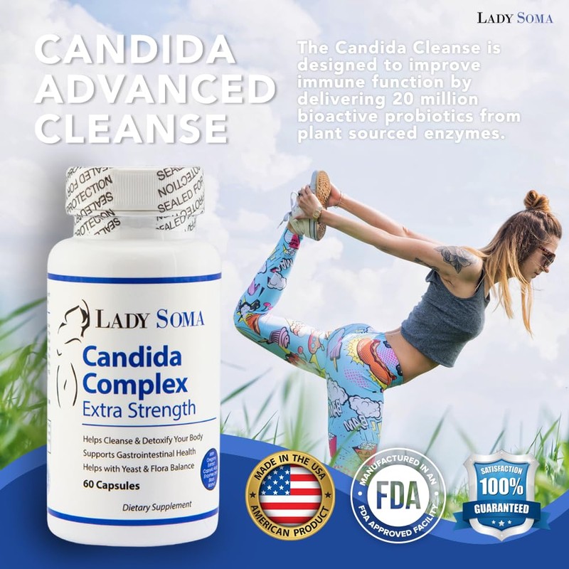Lady Soma Candida Complex - Extra Strength Yeast & BV
