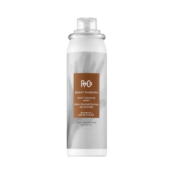 R+Co BRIGHT SHADOWS Root Touch-Up Spray - Medium Brown 59ml