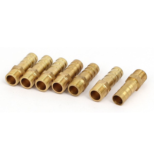 uxcell Hose Barb Fitting Straight Type Coupling Fitting Tube Adapter