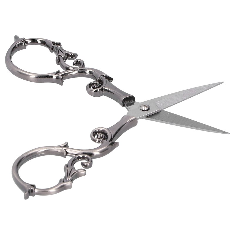 Retro Scissors Stainless Steel Gourd Shape DIY Vintage Small Embroidery