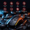 Redragon Mouse inalambrico Gamer Ligero RGB Storm Pro conexión 2.4