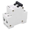 2P Miniature Circuit Breaker DIN Rail Mount Isolator Switch for