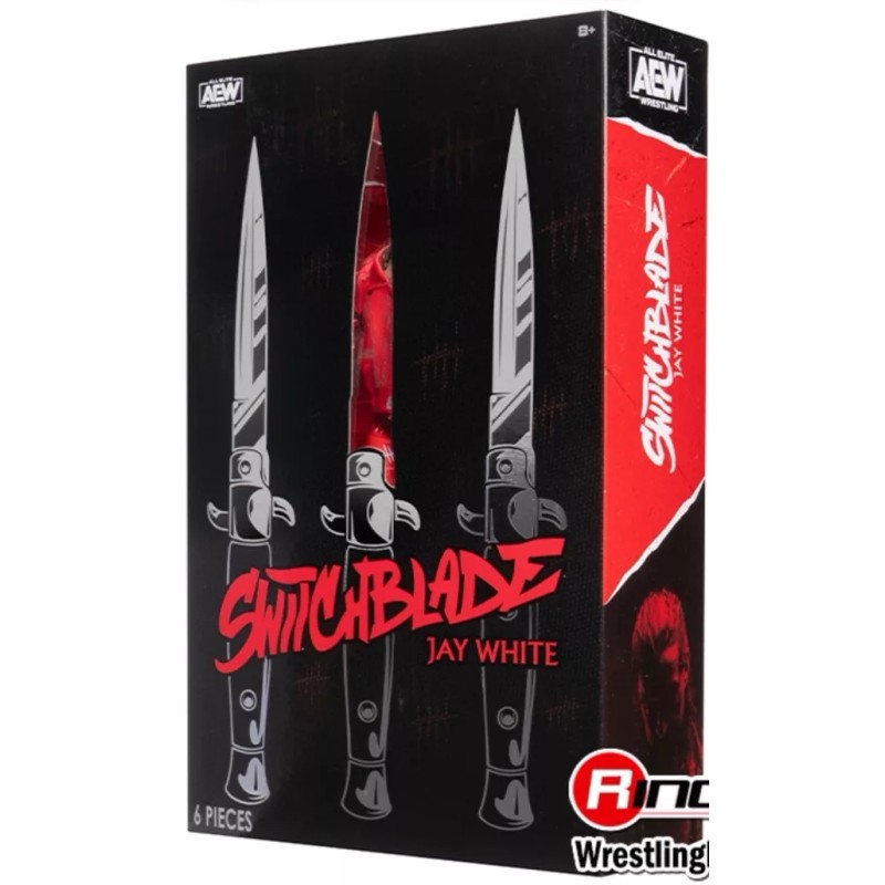 AEW Switchblade Jay White - AEW Exclusive Jazwares Wrestling Figure