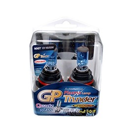 GP Thunder 9007 HB5 65/55W Super White Xenon Light Bulbs Quartz Glass Bulbs for High- Low Beam- Head Lamp - Fog Light SGP75K-07