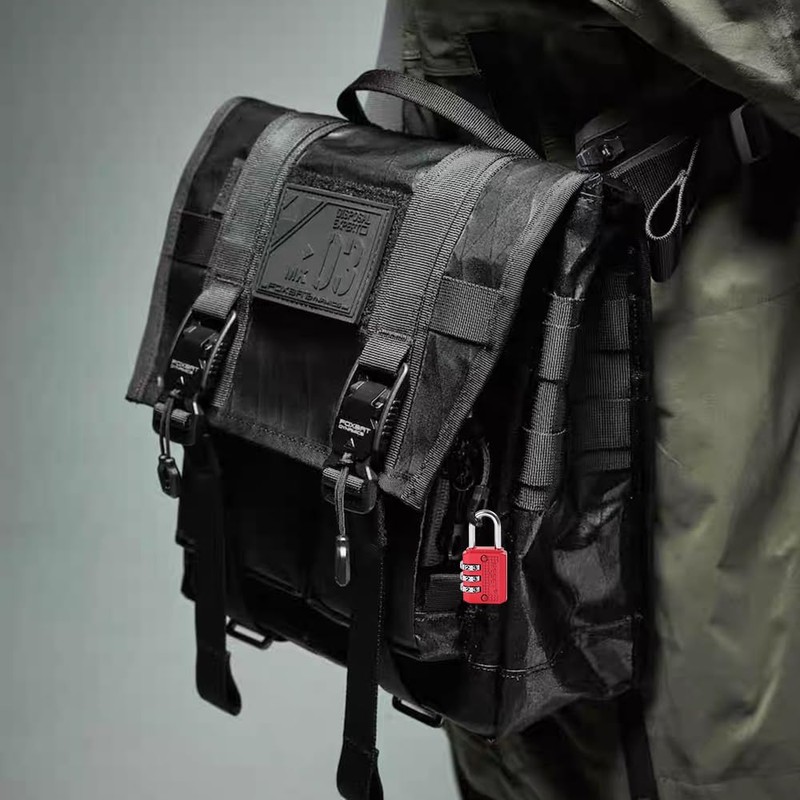 RESET-071 3 Digit Small Combination Lock Tiny Padlock for Mini