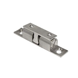 HKB® Door Catch Nickel-Plated Metal 1 Double Ball Catch Door Catch 11 x 60 mm