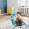 LOLOMLO Stuffed Animal Storage Bean Bag Chair Cover, 52" x