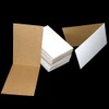25 Cardboard Sleeves Folded Flat Vending 3" x 4.5" Sports Card Folders Mail Shipping Stiffeners Insert