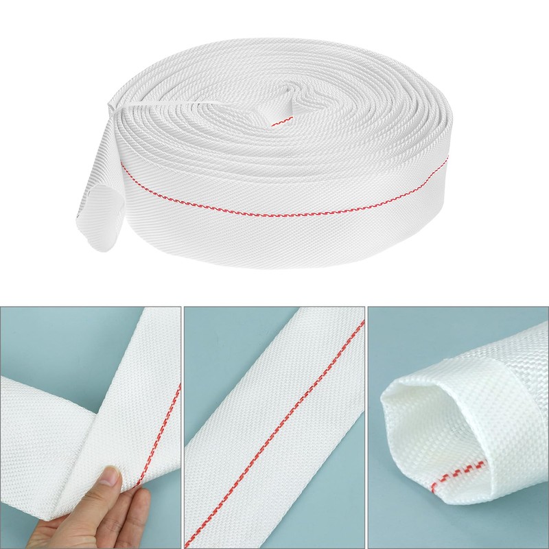QWORK 2 Pack Backwash Hose 2" ID x 100 FT,