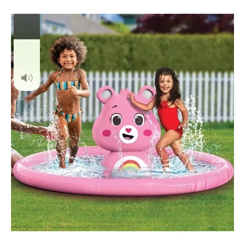 Unbranded New Care Bears Cheer Bear Deluxe Inflatable Splash Pad