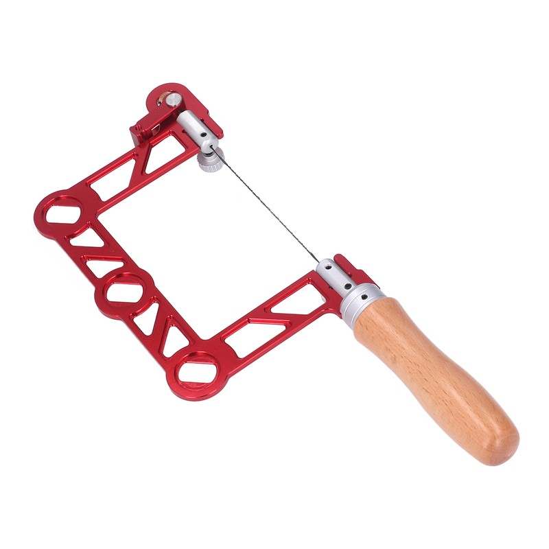 Mini Woodworking Hand Saw U Shape Wooden Handle Coping Saw