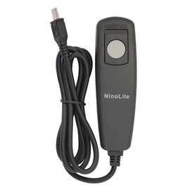NinoLite RM-VPR1 Compatible Remote Shutter, Lightweight, Small Size, Valve Control, AF Lock Function, Compatible with Sony Cameras, α9, α7RIII, α7SII, etc