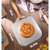 Pizza Peel Aluminum Pizza Spatula, 12 Inch Pizza Paddle with
