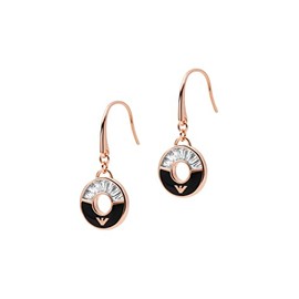 Emporio Armani Earrings for Women Essential, Length: 25mm, Size Pendant: 12x12mm Rose Gold Sterling Silver Earrings, EG3556221