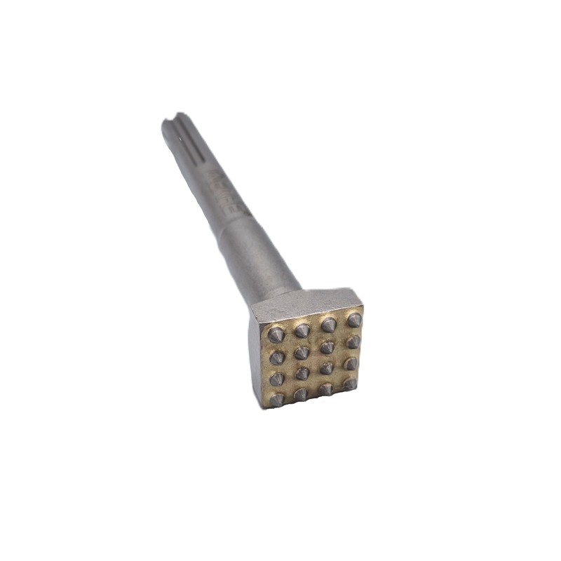 WERHE® SDS MAX Bush Hammer Chisel 16 Teeth 200mm Long,