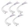 5 Sets 2 Pin Electrical Connector Waterproof Male and Female