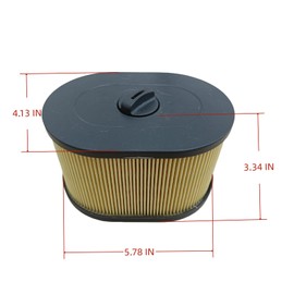 2PACK 510244103 Air Filter for Husqvarna K970 K1260 K1270 Cut-Off Saw Rail Cutter Replacement 510 24 41-03, 510 24 41-01, 510244103, 510244101