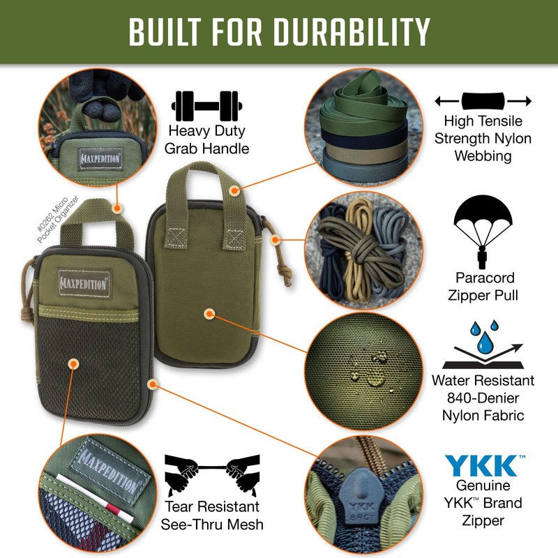 Maxpedition MX262G Unisex Hiking Backpack - Adult, Green, One Size