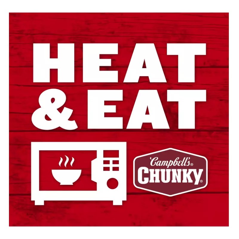 Campbell's Chunky Creamy Cajun Chicken Alfredo Soup 18.8 oz Can