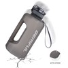 GEMFUL Large Water Bottle with Handle 74oz BPA Free for
