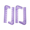 2 Pairs Skate Guards Portable Ice Skate Blade Covers Adjustable