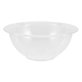 Beavorty Portable Wash Tub Beauty Salon Washbasin Plastic Basin Multifunctional Round Dish for Face Spa Use