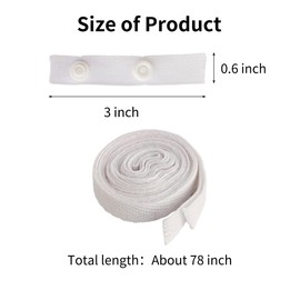 Duvet Holders for Corners Inside - Snaps to Keep Duvet Cover and Comforter in Place (30, White)