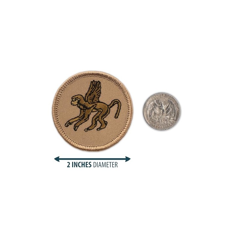 Flying Monkey Patrol Patch - 2" Round!