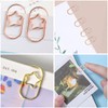 Getrays 100pcs Small Star Paper Clips, Mini Cute Shape Star