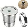 K Cup Reusable Coffee Pods & Funnel Kit, Stainless Steel