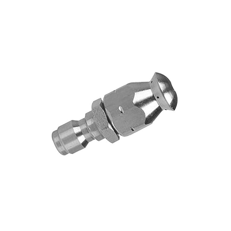 BE-TOOL Pipe Cleaning Nozzle, 1 Piece Rotating Nozzle Pipe Nozzle