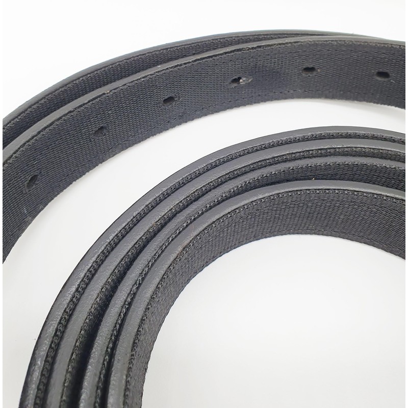 Aces Equine NEW HORSE NYLON CALF COVERED STIRRUP LEATHERS (Black,