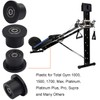 Total Gym 1700 Club Wheels/Rollers Qty for 4 Models 1000