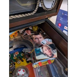 Sega MAVERICK Pinball Machine Upper Right Clear Plastic With GRAPHICS