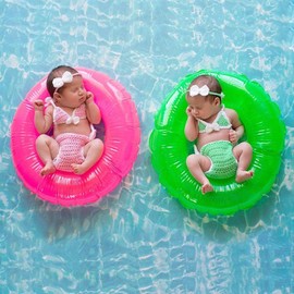 CUTEBBPHOTO Newborn Baby Photo Shoot Outfits Girl Bikini Newborn Photography Props Costume Infant Bikini