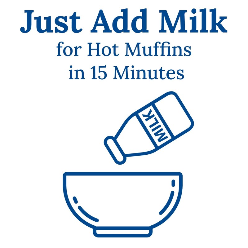 Martha White Cinnamon Sugar Muffin Mix, 7.4 oz (Pack of