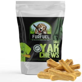 FURFUEL Yak Cheese Himalayan Dog Chews – Premium Dog Treats, High Protein Puppy Treats, All Dog Treat, Long-Lasting Dental Chews for Dogs, Training Treats for Dogs - Rawhide Free Dog Chews (10 Pack)