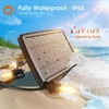 addlon 102FT(96+6) Solar String Lights Outdoor Waterproof with USB Charging