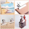Bulldog Clips, Multi-function Metal Clips, 22 mm, Letter Clips, Metal,