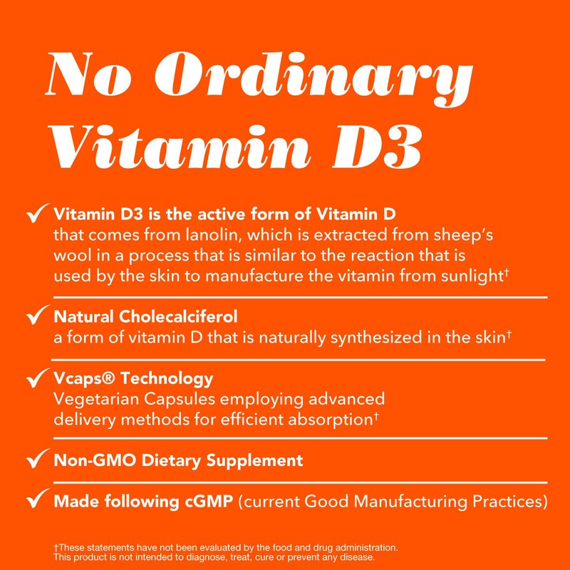 Invite Health Vitamin D3 3000 IU - Supports Immune, Bone,