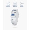 Chtaixi DC Miniature Circuit Breaker, 1 Pole 250V 80 Amp