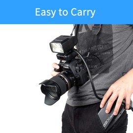 Godox EC200 Extender AD200 Separation Extender Flash Head with 2M Cable Portable Off-Camera Light Lamp for Godox AD200 Speedlite Flash