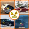 SuperKaKa 3pcs New Driver Magnet for Car Bumper Please Be