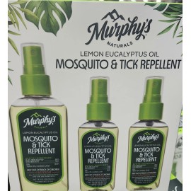 Murphy’s Naturals Murphy's Naturals Insect Repellent Spray Lemon Eucalyptus Oil/3 pack Open Box
