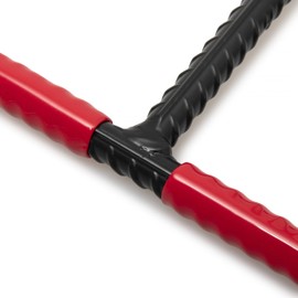 LUNEFOLKS 12"/305mm Stopcock Key - Carbon Steel T-Style Handle, with 4-Way Multi-Functional Utility Key and Working Gloves