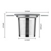 Ohtomber Tea Infuser Strainers, Stainless Steel Loose Leaf Tea Strainer