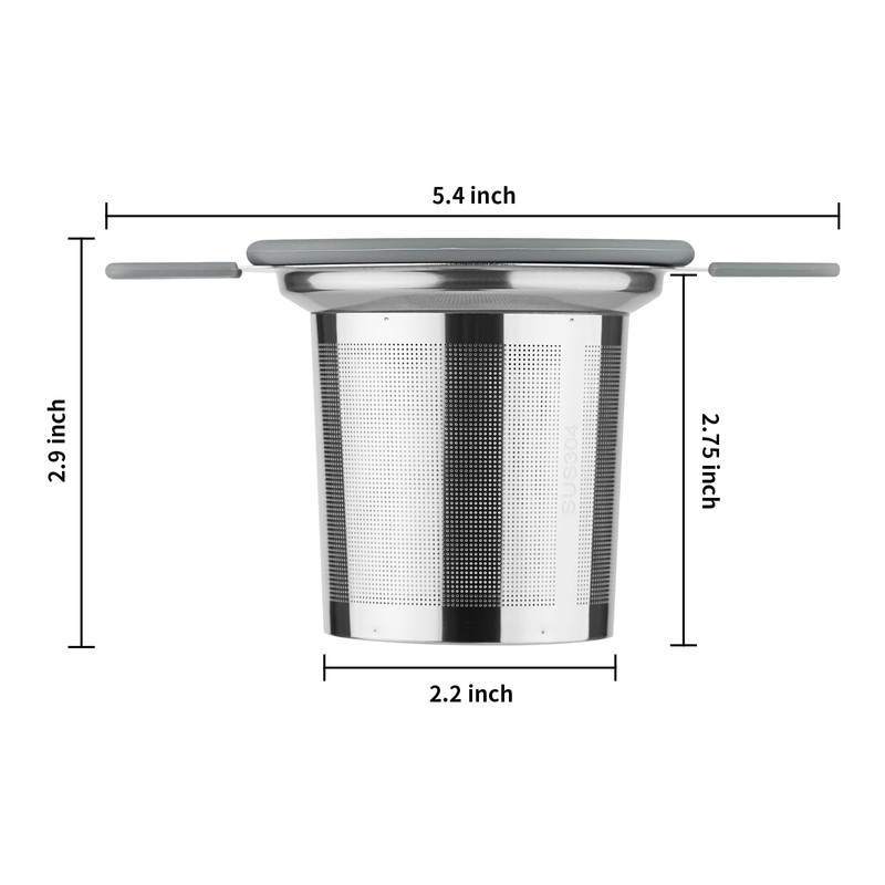 Ohtomber Tea Infuser Strainers, Stainless Steel Loose Leaf Tea Strainer